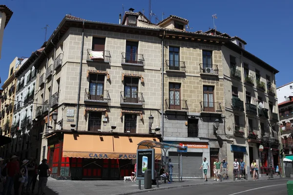 Streets of Madrid, Spain capital — Stock Photo, Image