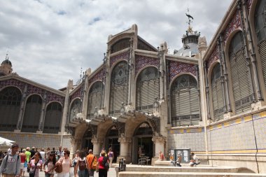 Valencia - mercado central, Merkez Pazar dış
