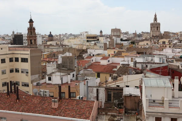 Vista sui tetti di Valencia — Foto Stock