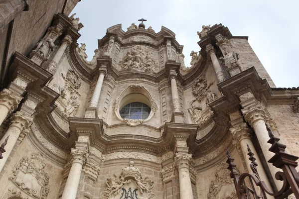 Katedral plaza de la reina, valencia, İspanya — Stok fotoğraf