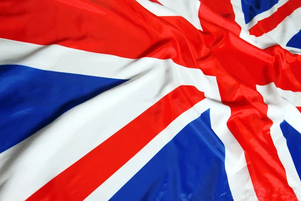 UK, British flag, Union Jack — Stock Photo, Image