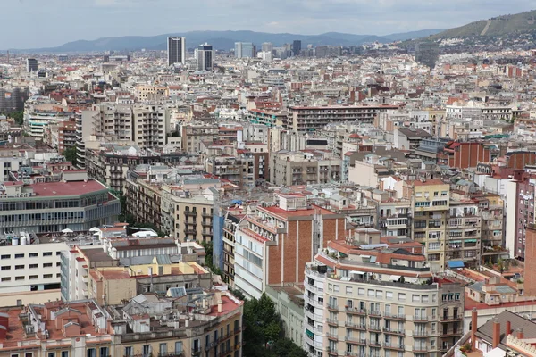 空中表示バルセロナ, スペイン — ストック写真