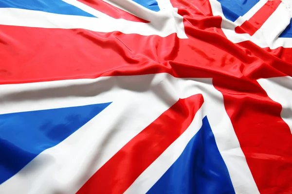 UK, British flag, Union Jack — Stock Photo, Image