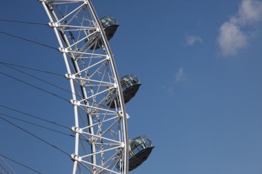 London, Büyük Britanya - Haziran 6: london eye