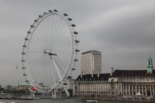 London, Storbritannien - 6 juni: london eye — Stockfoto