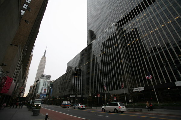 New York street.