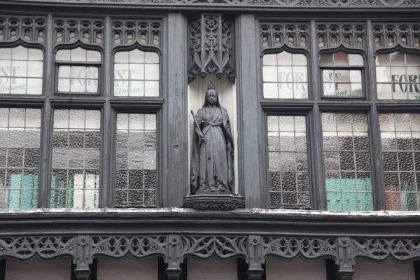 Elemento de la decoración exterior de la catedral de Chester, Inglaterra —  Fotos de Stock