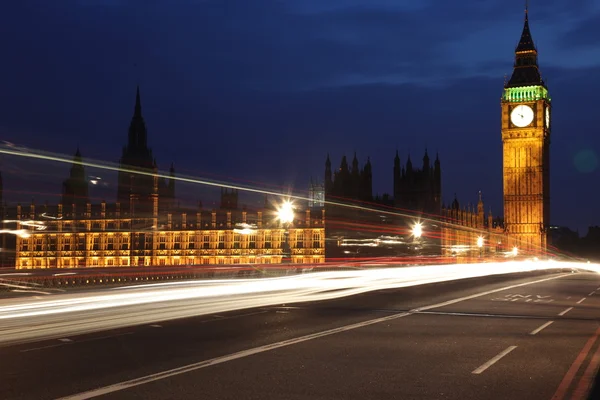 Big Ben und Parlamentsgebäude, London, Großbritannien — Stockfoto