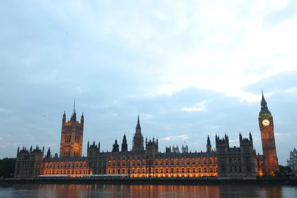 Big Ben i izby parlamentu — Zdjęcie stockowe