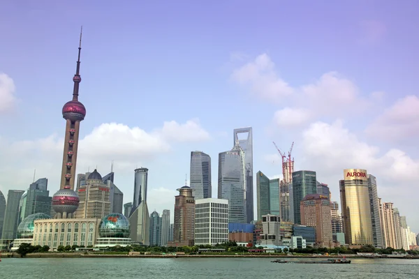 Shanghai Pudong manzarası — Stok fotoğraf