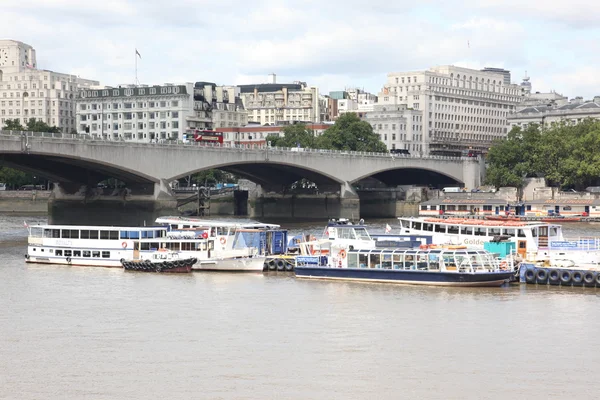 Río Támesis, Londres, Reino Unido — Stok fotoğraf