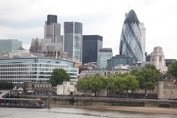 伦敦金融城 免版税图库图片