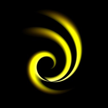 siyah soyut sarı çizgiler