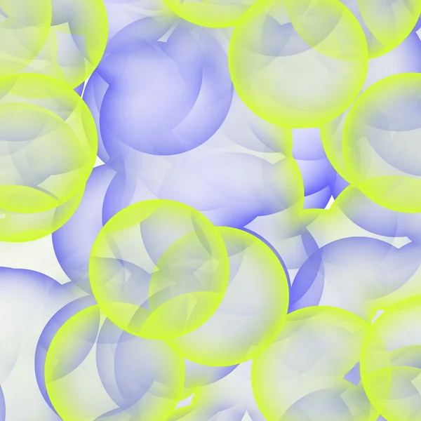 Abstract bubbles seamless pattern — Stock Photo, Image