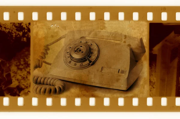 Telepon model lama — Stok Foto