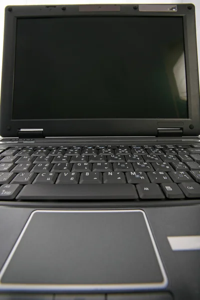 Schwarzer Laptop — Stockfoto