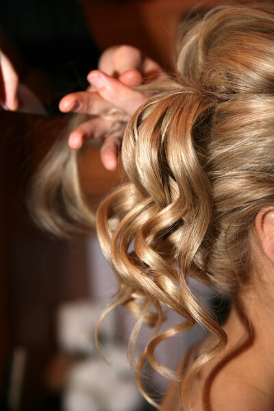 Cheveux Blonds — Photo