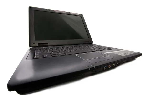 Black laptop — Stock Photo, Image