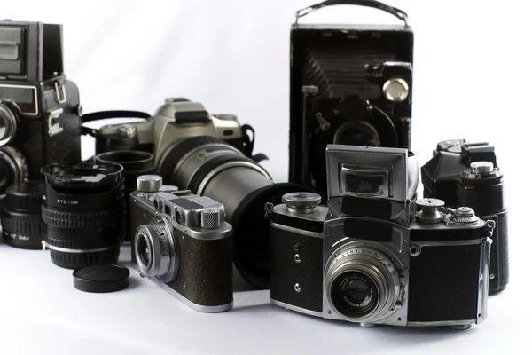 Várias câmeras — Fotografia de Stock