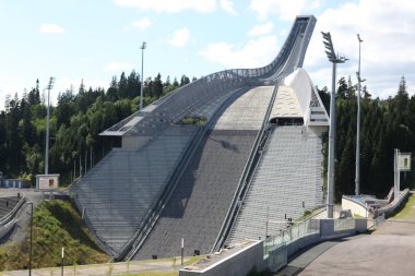Oslo: holmenkollen ski jump hill oslo, Norveç