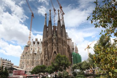 Barcelona İspanya: La Sagrada Familia