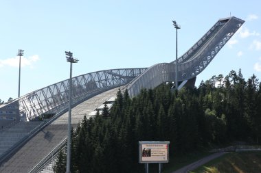 Oslo: Holmenkollen ski atlama tepe