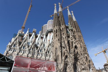 Barcelona İspanya: La Sagrada Familia