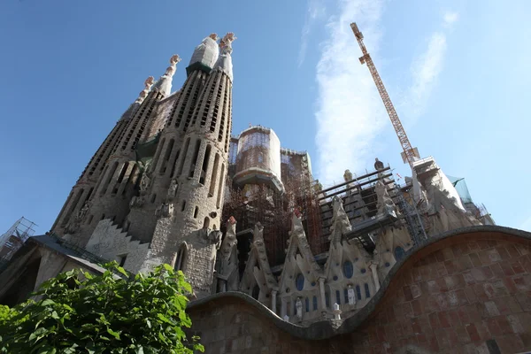 Barcelona Spanje: La Sagrada Familia — Stockfoto