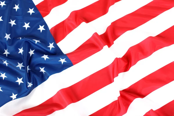 Zbliżenie amerykańską flagę — Zdjęcie stockowe
