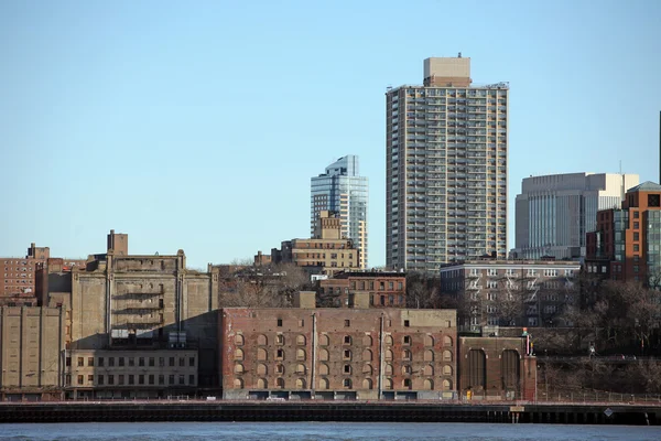 Vista de Brooklyn desde Manhattan, EE.UU. — Foto de Stock