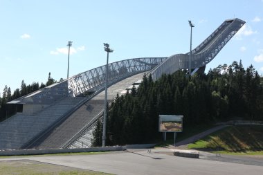 Oslo, 26 Temmuz: holmenkollen ski jump hill oslo, Norveç