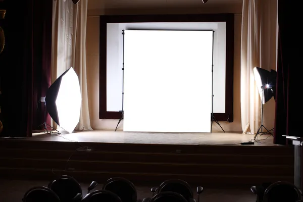 Interior of a modern photo studio — Stock Photo, Image