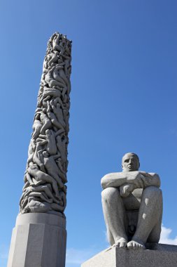 heykellerin vigeland Park Oslo, Norveç
