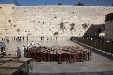 insanlara nerede Yahudi kulları dua ağlama duvarı