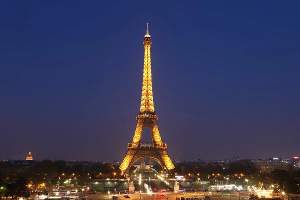 Vista de París y Torre Eiffel — Foto de Stock