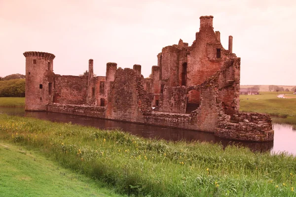 Caerlaverock Castle — Zdjęcie stockowe