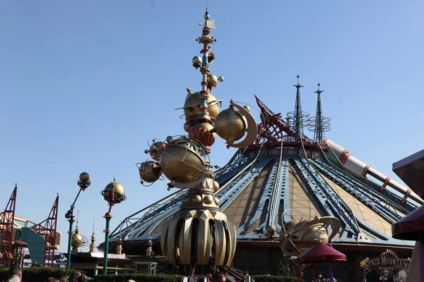 Local e Turista em Disneyland Park — Fotografia de Stock