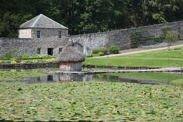 Gotický starý hřbitov v blair castle — Stock fotografie