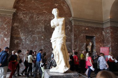 ziyaretçiler, louvre Musée du Louvre, paris, Fransa