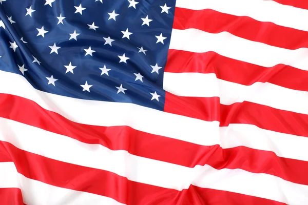 Primo piano della bandiera americana — Foto Stock