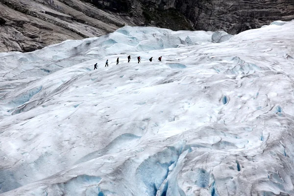 Glaciar Briksdalsbreen — Foto de Stock