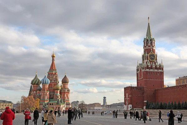 People at Red Square — Stock Photo, Image