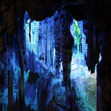 guilin Reed flüt mağaralar