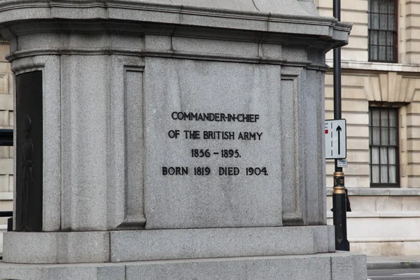 Monument voor Prins george, hertog van cambridge — Stockfoto