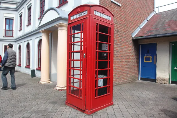 The Red telephone box — Stock Photo, Image