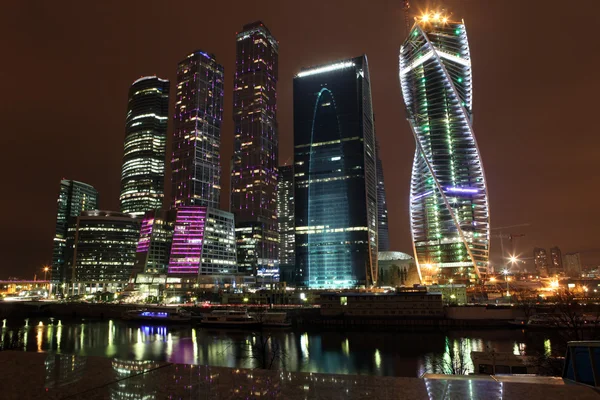 Skyscrapers City in Moscow — Stock Photo, Image
