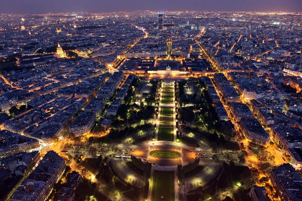Paris from the Eiffel Tower — Stock Photo, Image