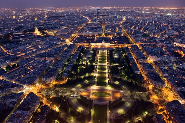 París desde la Torre Eiffel — Foto de Stock