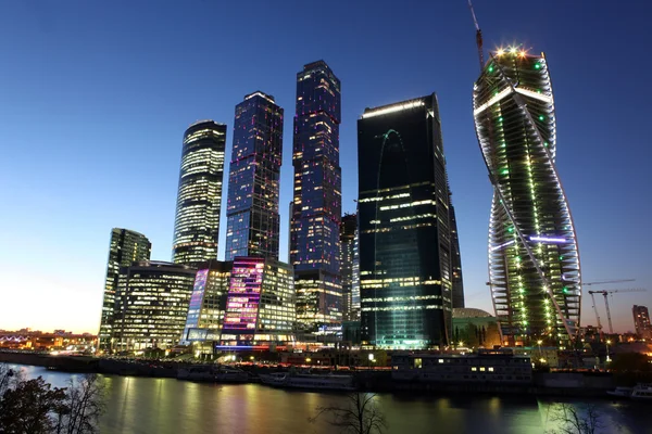 Wieżowców Moscow City — Zdjęcie stockowe