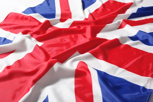 UK, British flag, Union Jack — Stock Photo, Image